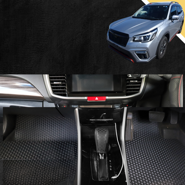6D PRO Car Floor Mats for Subaru Forester 2018 - Current (SK) - 0
