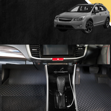 6D PRO Car Floor Mats for Subaru XV 2012 - 2017 (GP) - 0