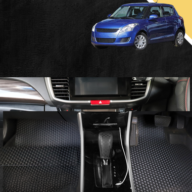6D PRO Car Floor Mats for Suzuki Swift 2011 - 2017 (FZ) - 0