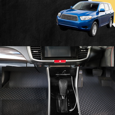 6D PRO Car Floor Mats for Toyota Kluger 2007 - 2013 (XU40) - 0