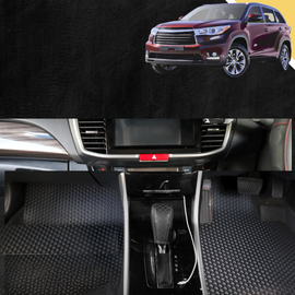 6D PRO Car Floor Mats for Toyota Kluger 2014 - 2020 (XU50) - 0