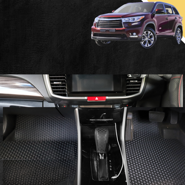 6D PRO Car Floor Mats for Toyota Kluger 2014 - 2020 (XU50) - 0