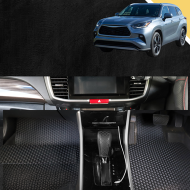 6D PRO Car Floor Mats for Toyota Kluger 2021 - Current (XU70) - 0