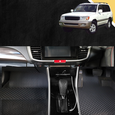 6D PRO Car Floor Mats for Toyota LandCruiser 100 1998 - 2007 - 0