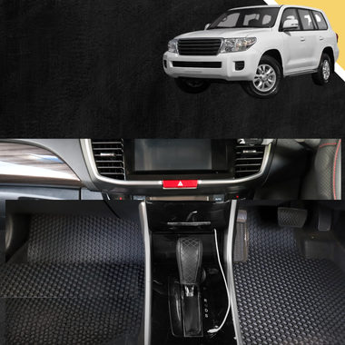 6D PRO Car Floor Mats for Toyota LandCruiser 200 2012 - 2021 (GX GXL) - 0