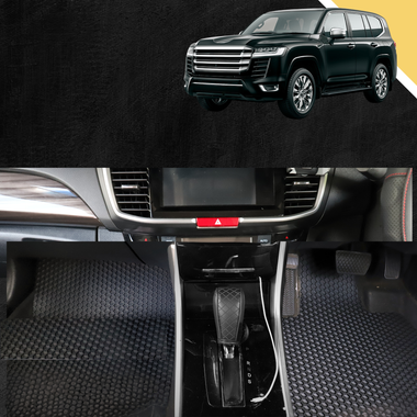 6D PRO Car Floor Mats for Toyota LandCruiser 300 2021 - Current - 0