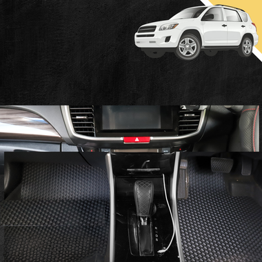 6D PRO Car Floor Mats for Toyota RAV4 2006 - 2012 (XA30) - 0
