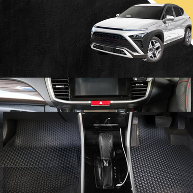 6D PRO Car Floor Mats for Hyundai Kona 2023 - Current (SX2 Petrol) - 0