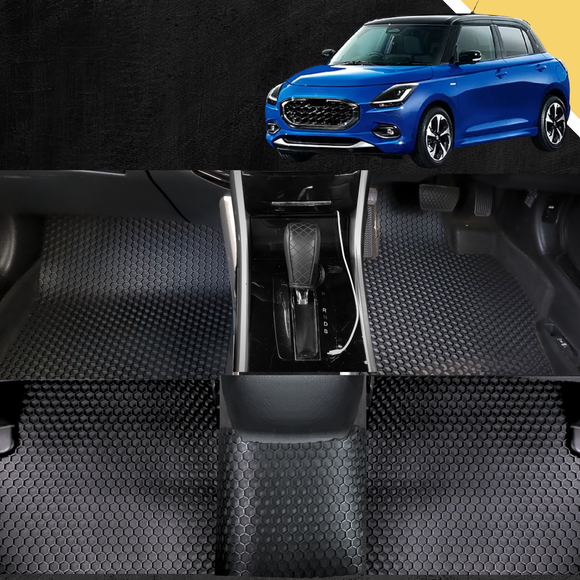 6D PRO Car Floor Mats for Suzuki Swift 2024 - Current (Hybrid)