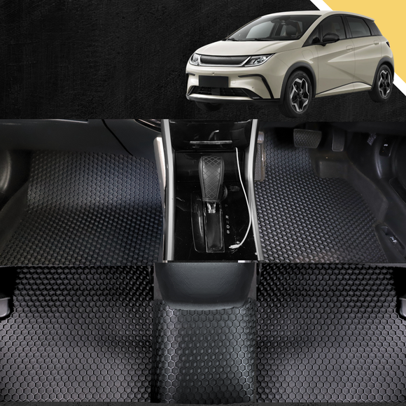 6D PRO Car Floor Mats for BYD Dolphin 2023 - Current (Dynamic,Premium)