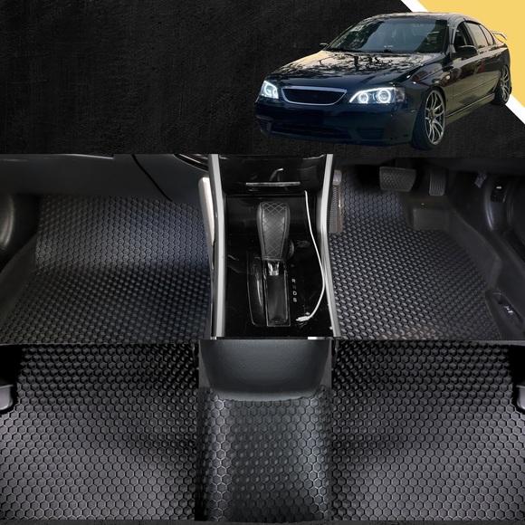 6D PRO Car Floor Mats for Ford Falcon 2002 - 2008 (BA BF)