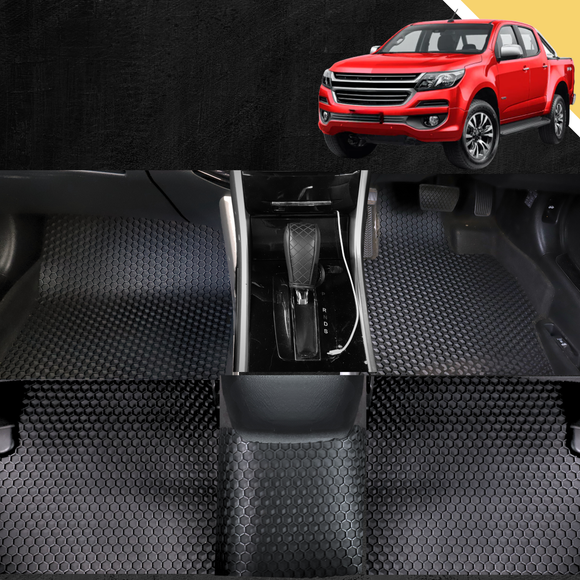 6D PRO Car Floor Mats for Holden Colorado Ute Dual Cab 2012 - 2020 VE, VF