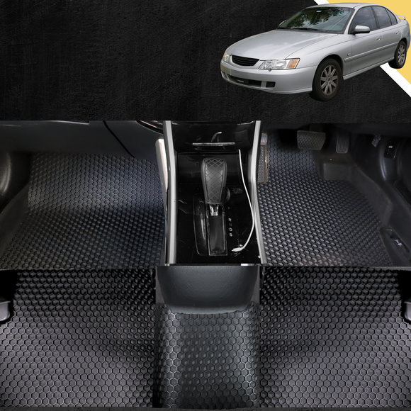 6D PRO Car Floor Mats for Holden Commodore 1997 - 2006 (VT VX VY VZ)