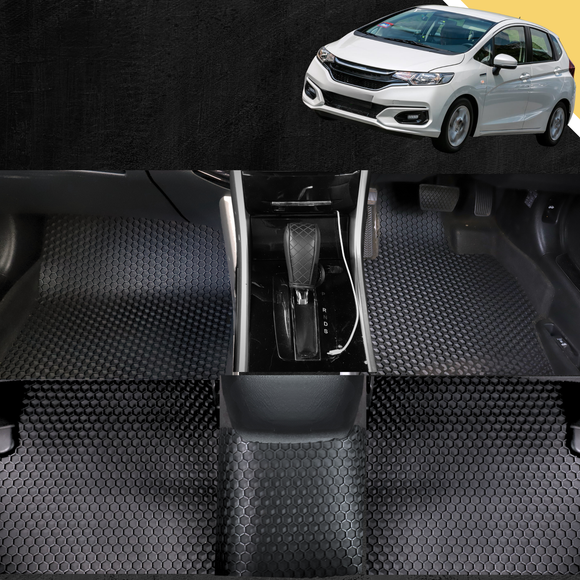 6D PRO Car Floor Mats for Honda Jazz 2014 - 2021 (FIT GK/GH/GP)
