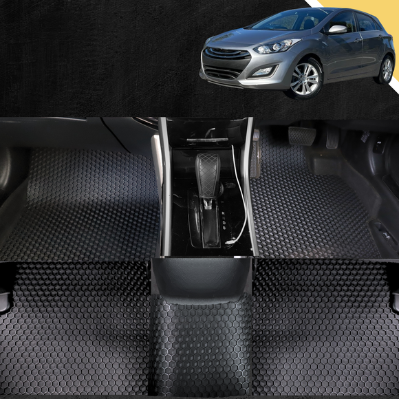 6D PRO Car Floor Mats for Hyundai i30 2012 - 2016 (GD)
