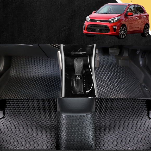 6D PRO Car Floor Mats for Kia Picanto 2017 - Current (JA)