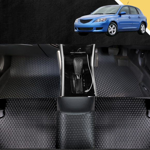 6D PRO Car Floor Mats for Mazda 3 2004 - 2009 BK