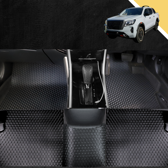 6D PRO Car Floor Mats for Nissan Navara Dual Cab 2022 - Current Pro-4X