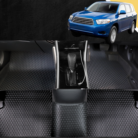 6D PRO Car Floor Mats for Toyota Kluger 2007 - 2013 (XU40)