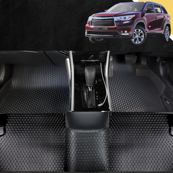 6D PRO Car Floor Mats for Toyota Kluger 2014 - 2020 (XU50)