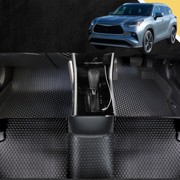 6D PRO Car Floor Mats for Toyota Kluger 2021 - Current (XU70)
