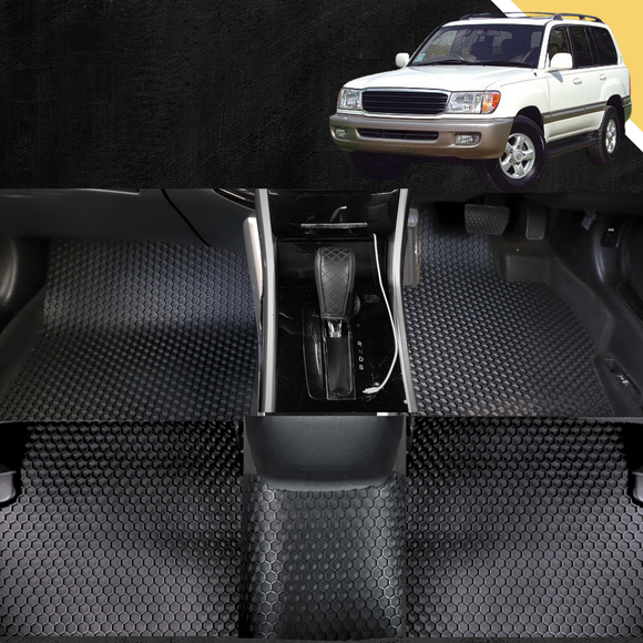 6D PRO Car Floor Mats for Toyota LandCruiser 100 1998 - 2007