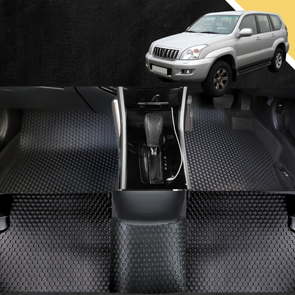 6D PRO Car Floor Mats for Toyota Prado 2002 - 2009 (J120)