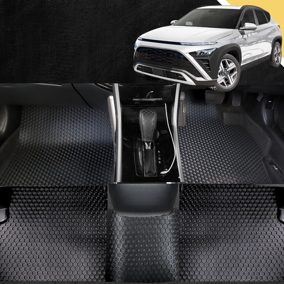 6D PRO Car Floor Mats for Hyundai Kona 2023 - Current (SX2 Petrol)