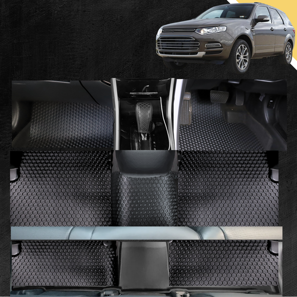 6D PRO Car Floor Mats for Ford Territory 2011 - 2016 SZ