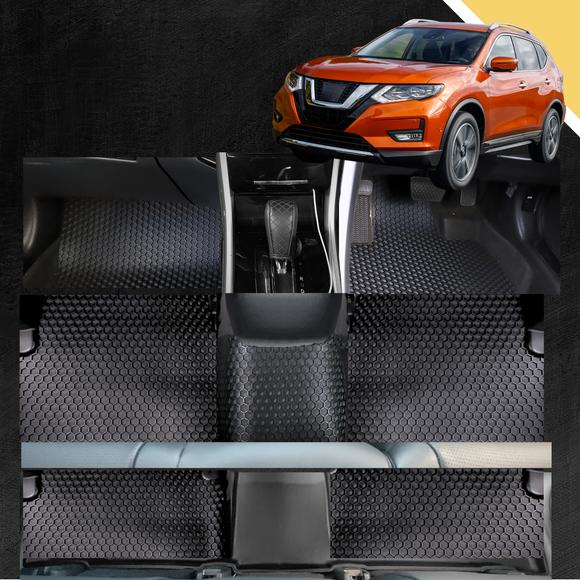 6D PRO Car Floor Mats for Nissan X-TRAIL 2014 - 2022 (T32)