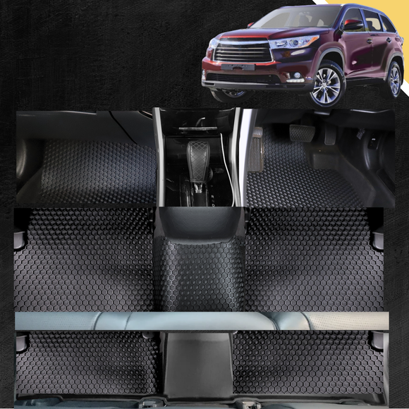 6D PRO Car Floor Mats for Toyota Kluger 2014 - 2020 (XU50)