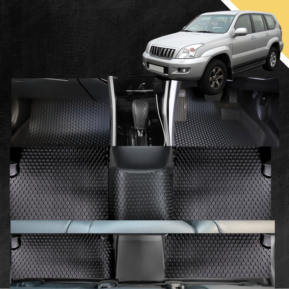 6D PRO Car Floor Mats for Toyota Prado 2002 - 2009 (J120)