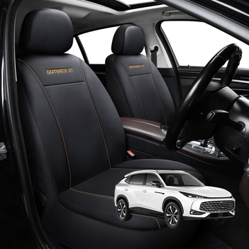 Car Front Seat Cover for MG HS 2018 - 2024 (SAS23) - Black - 27 x 26 x 10 cm