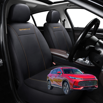 Car Front Seat Cover for MG HS 2024 - Current - Black - 27 x 26 x 10 cm