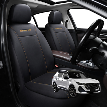 Car Front Seat Cover for Chery Tiggo 7 Pro 2023 - Current (T32) Elite, Urban, Ultimate - Black - 27 x 26 x 10 cm