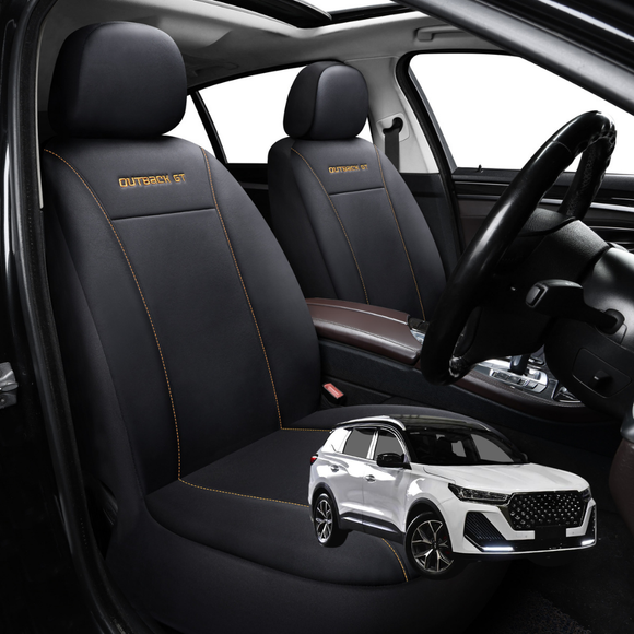 Car Front Seat Cover for Chery Tiggo 7 Pro 2023 - Current (T32) Elite, Urban, Ultimate - Black - 27 x 26 x 10 cm