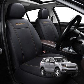 Car Front Seat Cover for Ford Everest 2015 - 2021 UA - Black - 27 x 26 x 10 cm