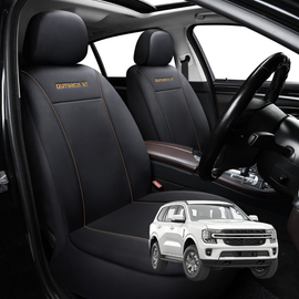 Car Front Seat Cover for Ford Everest 2022 - Current UA - Black - 27 x 26 x 10 cm