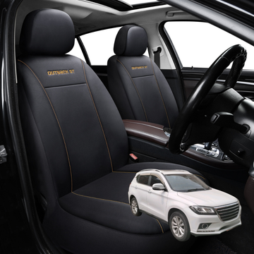 Car Front Seat Cover for GWM Haval Great Wall Cannon Ute 2019 - Current NPW - Black - 27 x 26 x 10 cm
