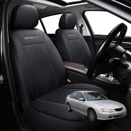 Car Front Seat Cover for Holden Commodore 1997 - 2006 (VT VX VY VZ) - Black - 27 x 26 x 10 cm