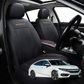 Car Front Seat Cover for Honda Civic 2016 - 2021 (10th Gen) - Black - 27 x 26 x 10 cm