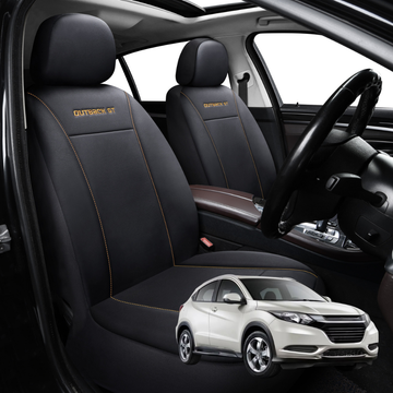 Car Front Seat Cover for Honda HR-V 2015 - 2021 (RU) - Black - 27 x 26 x 10 cm