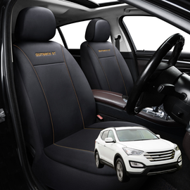 Car Front Seat Cover for Hyundai Santa Fe 2012 - 2018 (DM) - Black - 27 x 26 x 10 cm