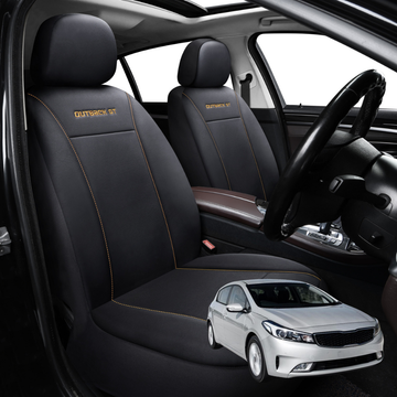 Car Front Seat Cover for Kia Cerato 2013 - 2018 (YD) - Black - 27 x 26 x 10 cm