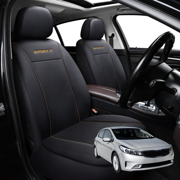 Car Front Seat Cover for Kia Cerato 2013 - 2018 (YD) - Black - 27 x 26 x 10 cm