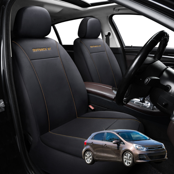 Car Front Seat Cover for Kia Rio 2016 - Current (YB SC) - Black - 27 x 26 x 10 cm