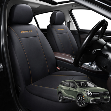 Car Front Seat Cover for Kia Sportage 2021 - Current (NQ5) - Black - 27 x 26 x 10 cm
