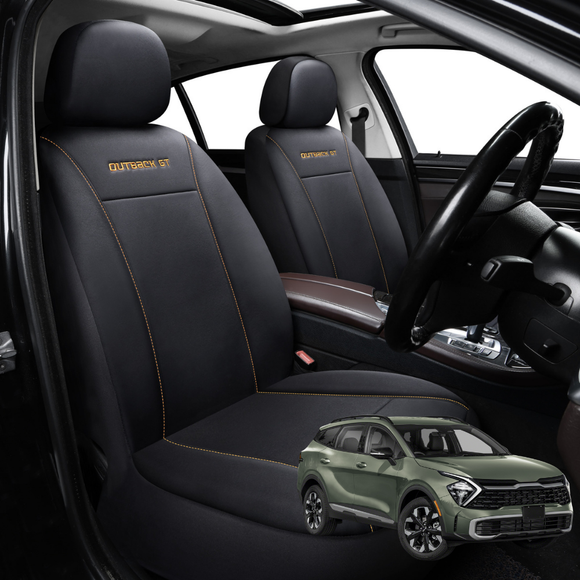 Car Front Seat Cover for Kia Sportage 2021 - Current (NQ5) - Black - 27 x 26 x 10 cm