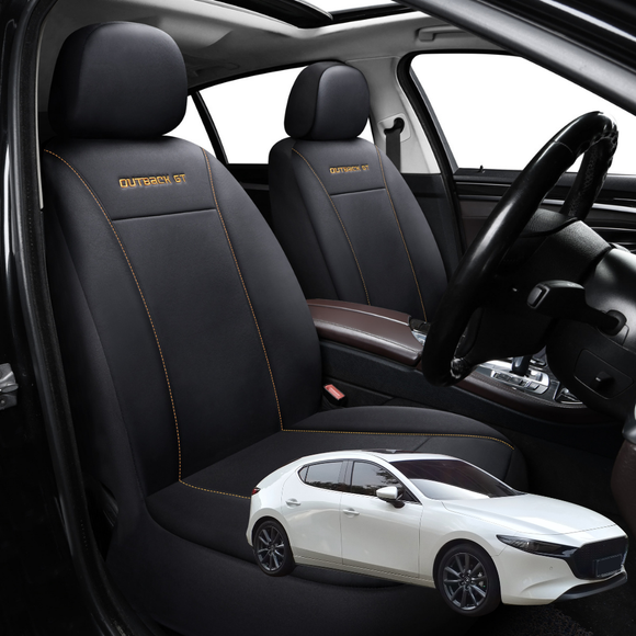 Car Front Seat Cover for Mazda 3 2019 - Current (BP) - Black - 27 x 26 x 10 cm