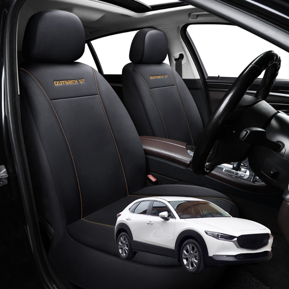 Car Front Seat Cover for Mazda CX-30 2019 - Current (DM) - Black - 27 x 26 x 10 cm